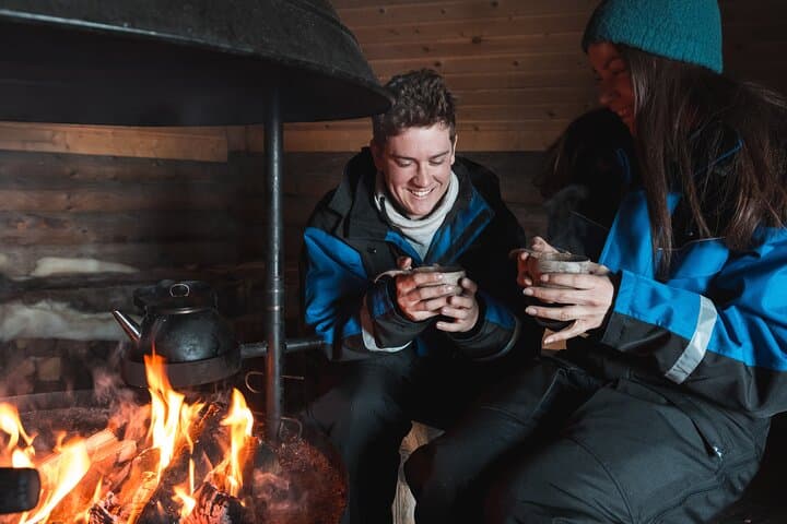 Full-Day Snowmobile Safari into Levi Wilderness — Backwoods Tracks & Lappish Open-Fire Lunch photo 3