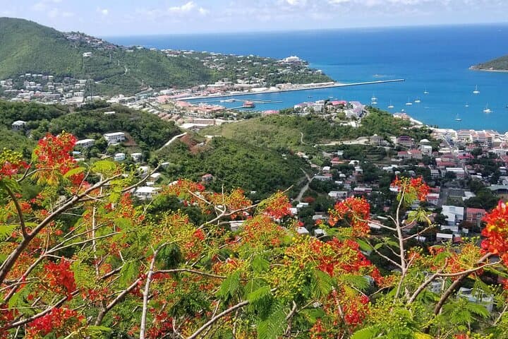 St. Thomas Shopping and Sightseeing Tour — Magen's Bay, Mountain Top & Charlotte Amalie Views