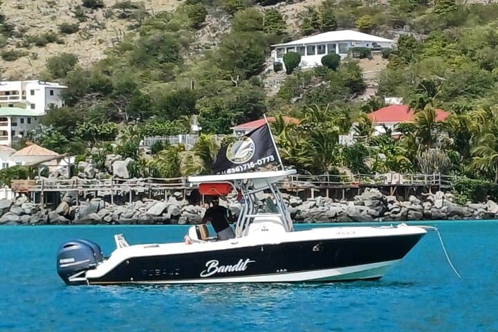 Full-Day Private Power Boat Charter in St. Maarten — Snorkel, Beaches & Island Lunch photo 1