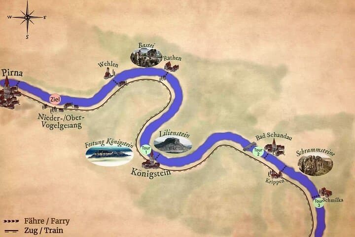 Canoe the Elbe: Sandstone Cliffs & Bastei Views in Saxon Switzerland photo 3