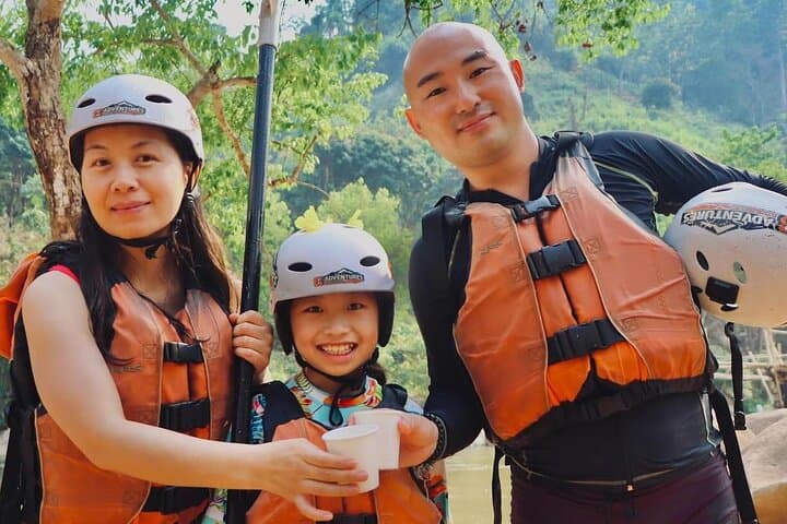 8KM Inflatable Kayaking on the Mae Taeng River — Summer Float Adventure photo 6