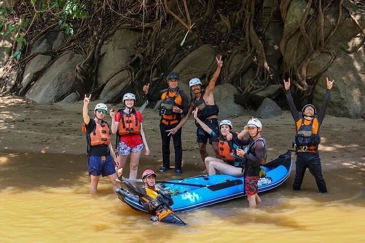 8KM Inflatable Kayaking on the Mae Taeng River — Summer Float Adventure photo 5