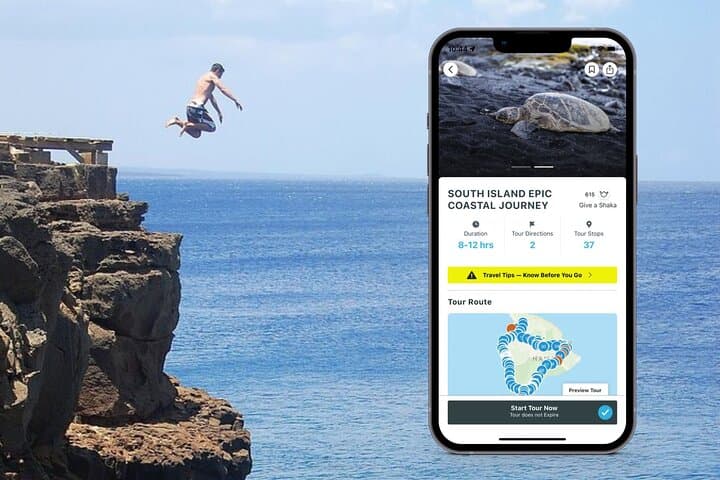 Big Island South Coast Loop Driving Tour — Self-Guided GPS Audio Route