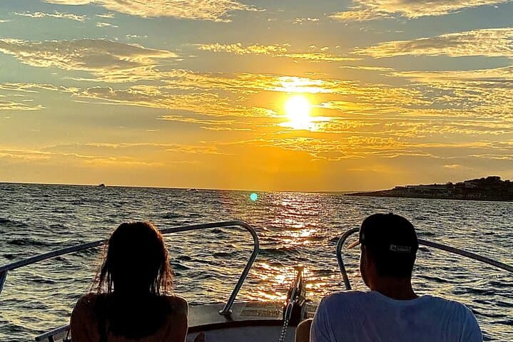 Leuca Sunset Caves Boat Tour: Punta Ristola Sunset Swim & Sea Caves