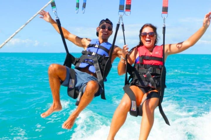 Key West Parasailing From Historic Seaport — Cruise-Ship Friendly Flights Over Clear Water photo 1