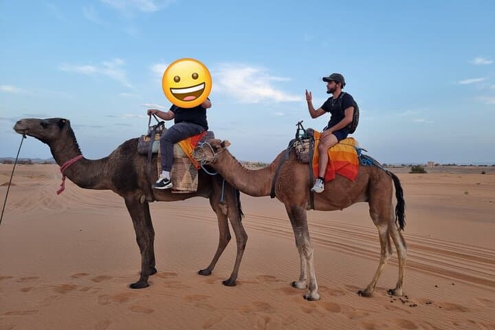 Merzouga Sunset Camel Ride Across the Erg Chebbi Dunes photo 3