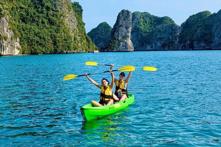 Lan Ha Bay Day Trip from Cat Ba — Kayaking, Swimming & Biking photo 6