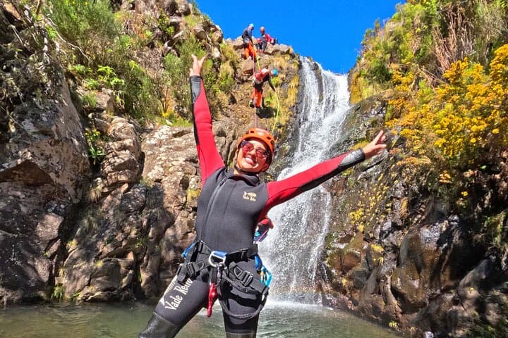 Canyoning Ribeira das Cales Level 1: Beginners' Guide to Madeira's Waterfalls