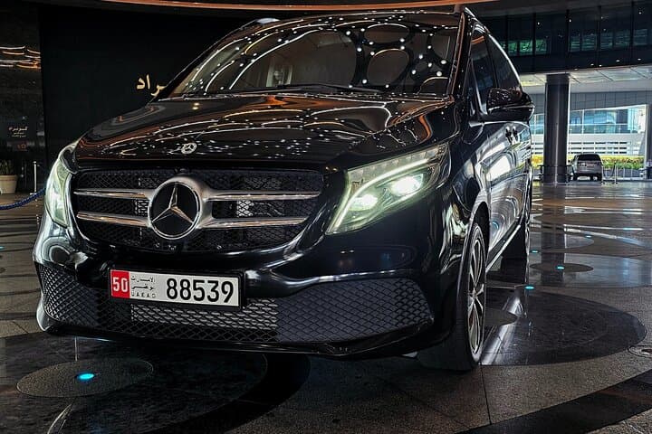Private 4-Hour Mercedes V-Class Chauffeuring in Abu Dhabi and Dubai
