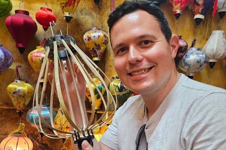 Hoi An Basket Boat Ride & Lantern Making in Cam Thanh Coconut Village photo 3
