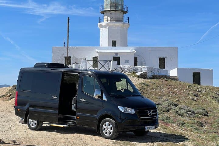 Explore Mykonos by Luxury Mini Bus: Beaches, Ano Mera & Armenistis Lighthouse photo 3