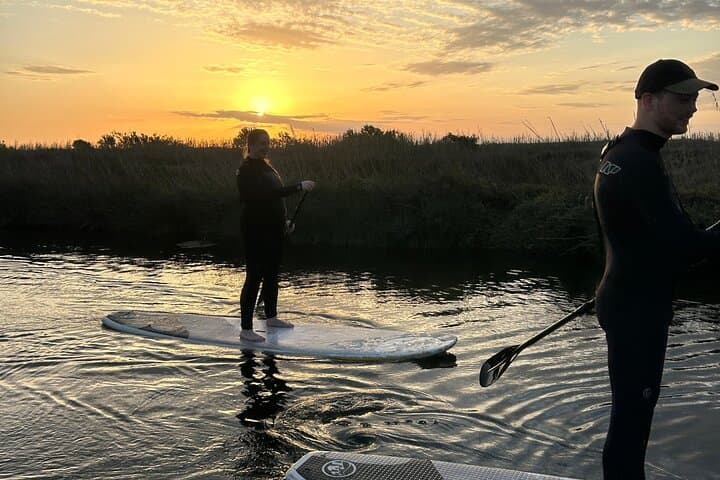 Sunrise SUP & Kayak on Rio Posada: Dawn Paddling in Sardinia