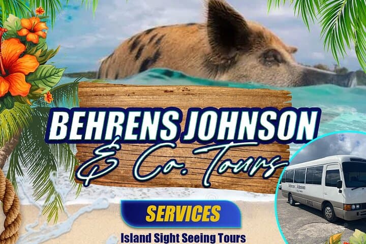 Nassau Island Tour & Conch Fritter Tasting — German/English Guided Excursion
