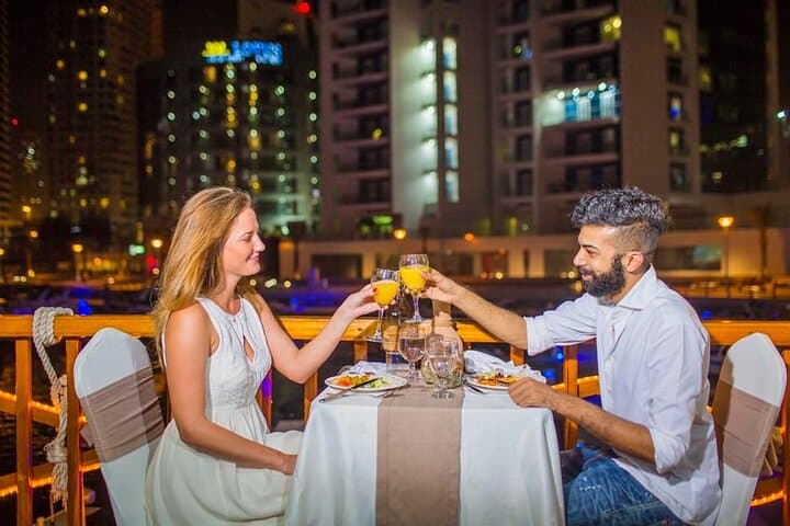 Dubai Marina Dhow Dinner Cruise: Evening Buffet & Skyline Views Aboard the Alexandra photo 6