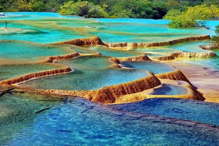 Huanglong National Park Day Trip from Chengdu by Bullet Train photo 6