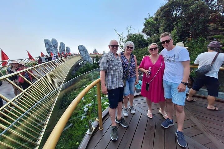 Golden Bridge & Ba Na Hills Day Tour from Da Nang: Cable Cars, French Village & Fantasy Park photo 2