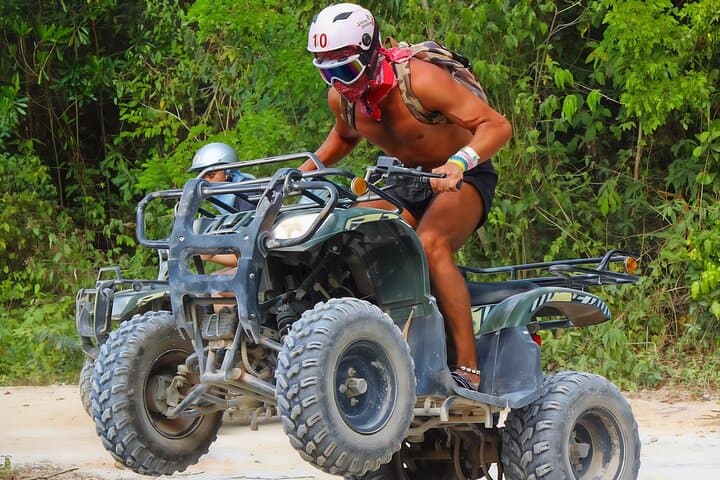 Cancun Off-Road Adventure: ATVs, Ziplines & Cenote Swim photo 2