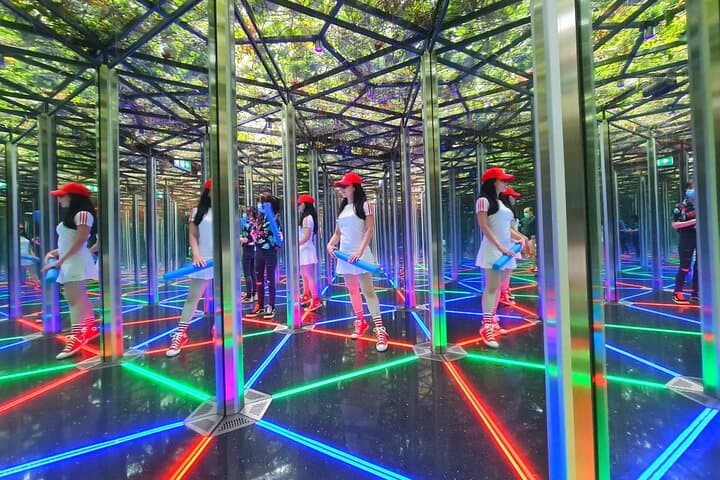 Explore Jewel Changi Canopy Park: Rain Vortex, Discovery Slides & Petal Garden