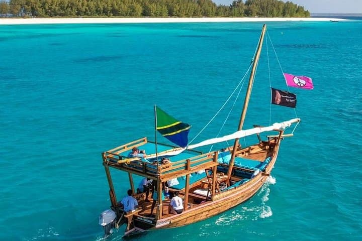 Luxury Mnemba Island Dhow Day Trip from Kendwa — Snorkel, Dolphins & Swahili Lunch photo 2