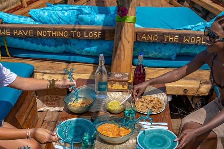 Luxury Mnemba Island Dhow Day Trip from Kendwa — Snorkel, Dolphins & Swahili Lunch photo 3