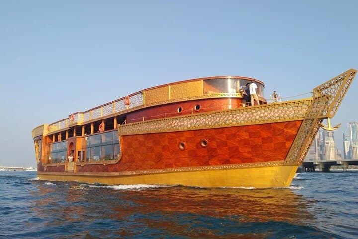 Dubai Marina Sunset Cruise Aboard the Ocean Empress Dhow