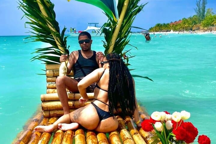 Ocean Bamboo Rafting, Horseback Riding & Sunset at Rick's Cafe — Montego Bay to Negril Day Tour photo 3