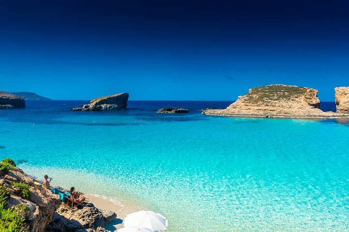 Private Catamaran to Blue Lagoon: Comino, Beaches & Bays from Valletta photo 3
