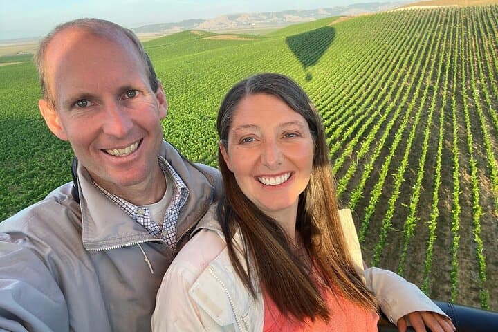 Private Sonoma Hot Air Balloon Flight with Sparkling Wine Toast photo 5