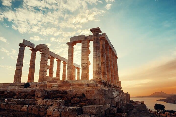 Sunset at Cape Sounion: Private Half-Day Temple of Poseidon & Athenian Riviera Tour photo 3