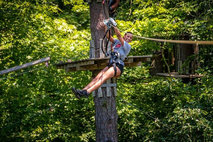 Thrilling Ziplining and Climbing Adventure at Cape Cod’s Premier Aerial Park photo 2