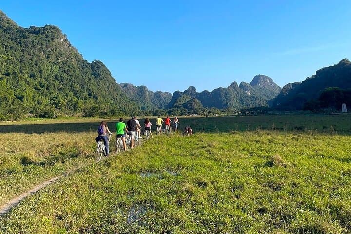 Lan Ha Bay Day Trip from Cat Ba: Kayaking, Biking & Beach Lunch photo 4