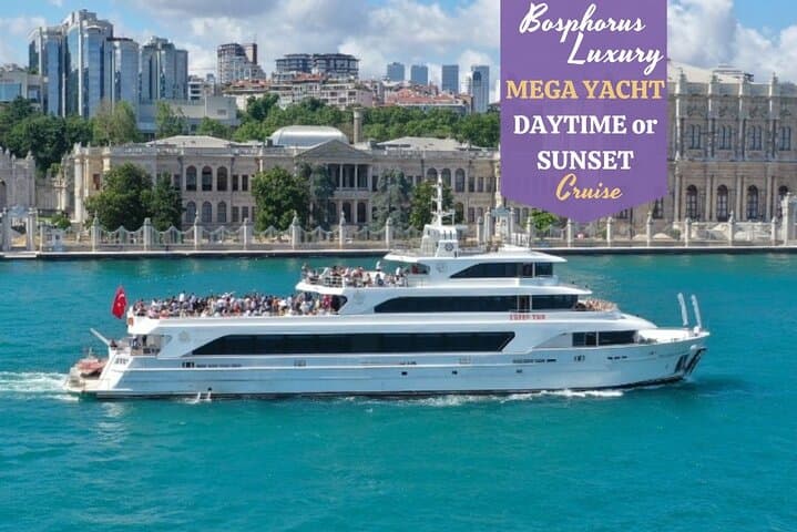 Bosphorus Daytime & Sunset Sightseeing Cruise with Audio Guide