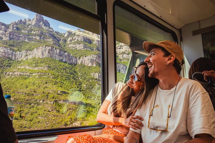 Montserrat Cogwheel Train & Winery Day Trip from Barcelona — Monastery, Wine Tasting & Tapas photo 2