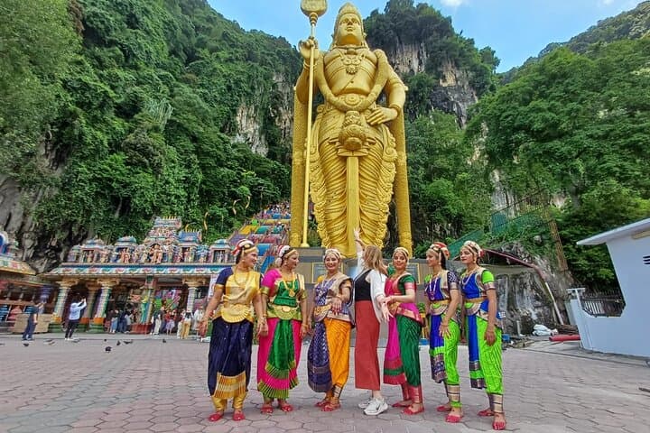 Batu Caves, Batik & KL Tower: Half-Day Cultural Tour from Kuala Lumpur