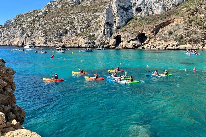 Kayak Jávea: Cala Granadella to Llop Marí Cave — Guided 3‑Hour Sea Kayak & Snorkel photo 2