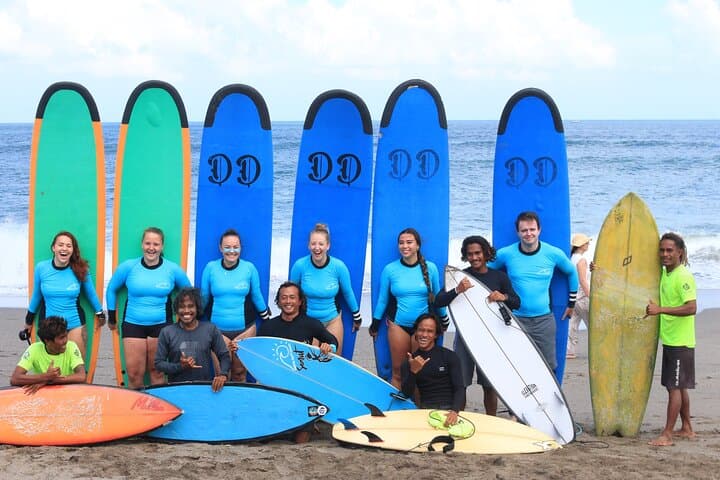 Private Professional Surf Lesson in Seminyak, Bali — 2-Hour Coaching for Beginners & Intermediates