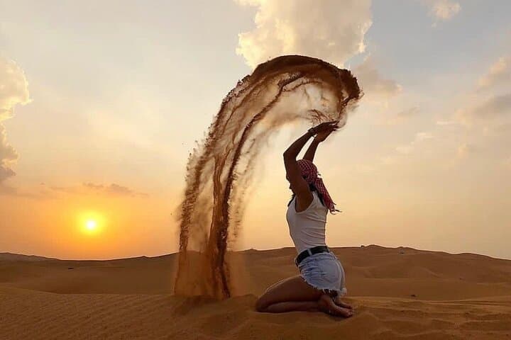 Dubai Red Dune Evening Safari — Quad Bike, Dune Bashing & BBQ Camp photo 3