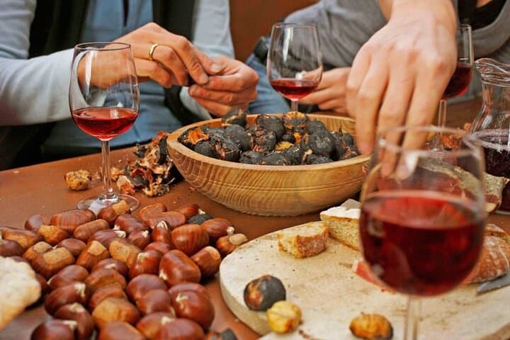 Chestnut Experience in Polvica: Guided Tramonti Walk & Farm-to-Table Tasting