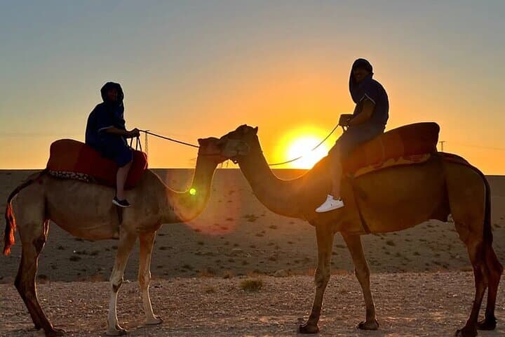 Sunrise Camel Ride and Nomad Breakfast in Agafay Desert Near Marrakech