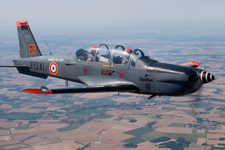 Aerobatic Flying Adventure in a Military Trainer Near Paris photo 2