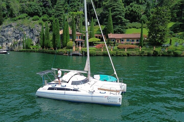Private 3-Hour Lake Como Catamaran Cruise with Aperitif photo 6