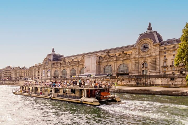 Seine River Sightseeing Cruise from Eiffel Tower | Bateaux Parisiens 1-Hour Tour