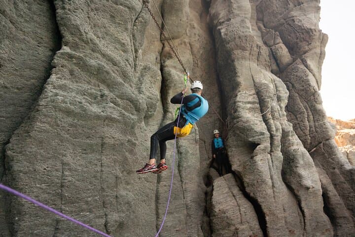 Coastering in Gran Canaria: Mogán Ocean-Cliff Aquatic Route at Sunset photo 4