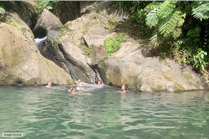Secret Pool Hike on Dominica's Kalinago Canoe Trail with Former Chief Lorenzo Sanford photo 5