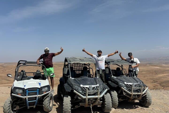 Agafay Desert Buggy, Camel Ride & Dinner Under the Stars