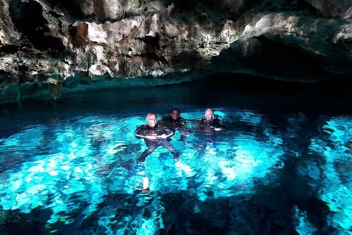Cavern Scuba at Dos Ojos Cenote — Two-Dive Adventure from Playa del Carmen photo 4