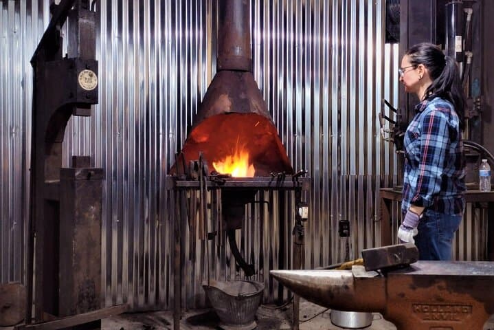 Forge a Railroad Spike Knife in Ferry Township: Hands-On Blacksmith Workshop photo 3