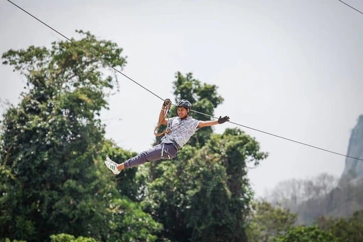 Pattaya Zipline Adventure: Soar Over Buddha Mountain’s Jungle Canopy photo 2