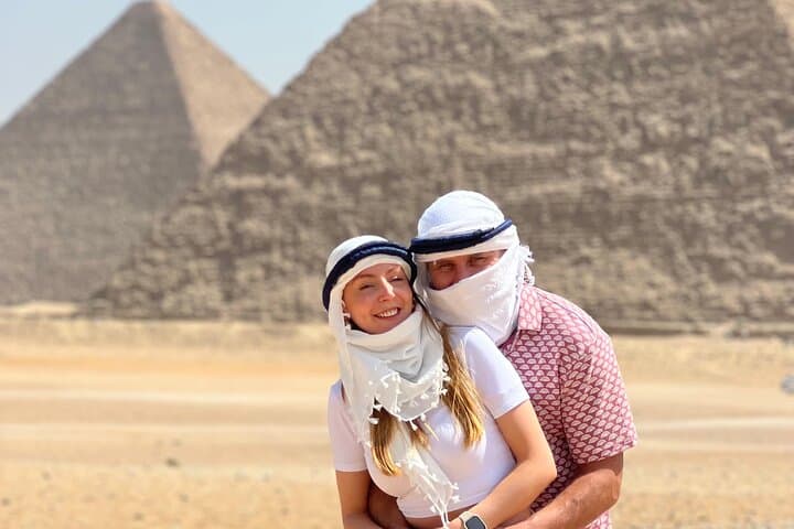 Private Inclusive Giza Pyramids, Sphinx & Camel Experience from Alexandria Port photo 3