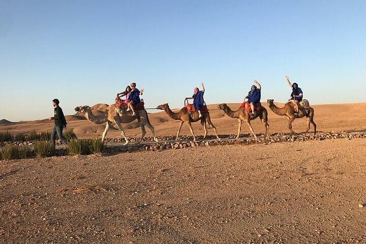 Agafay Desert Sunset Dinner, Live Music & Fire Show (Optional Camel Ride) photo 2